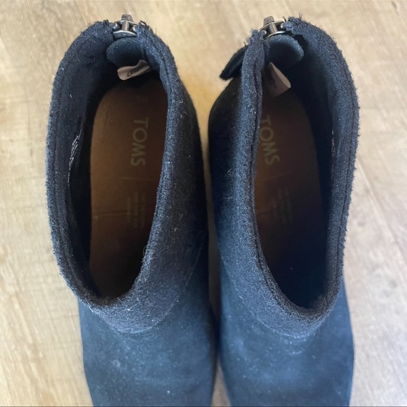 Toms | Lacy Wool Blend Bootie - Picture 6 of 10